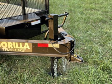 7' x 20' Hybrid Dump Utility Trailer with 2 Ft Sides