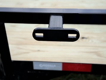 6'4"x14 Single Axle Dovetail Utility Trailer