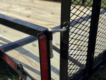 7x20 Tandem Axle Dovetail Utility Trailer