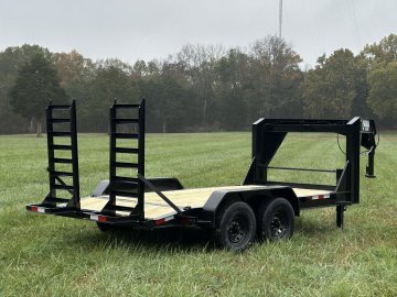 7x14 HD Gooseneck Equipment Hauler