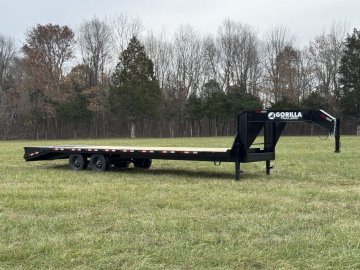 8.5x30 HDX Gooseneck Deckover w/ King Kong Ramps