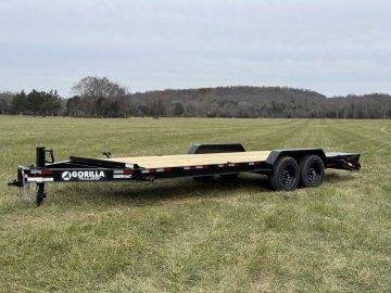 7x22 HD Equipment Hauler w/ King Kong Ramps