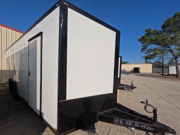 8.5'x24' Quality Cargo Race Trailers