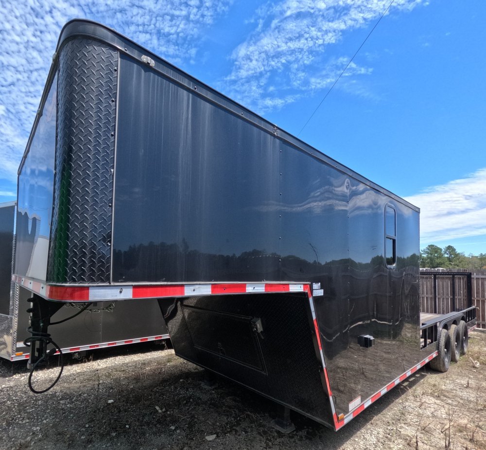 8.5'x34' Quality Cargo Gooseneck